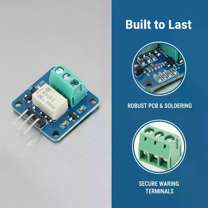 DC 3V ミニ信号リレーモジュールは信頼性の高い動作とコン - Home Automation Diy Projects のレビューと価格