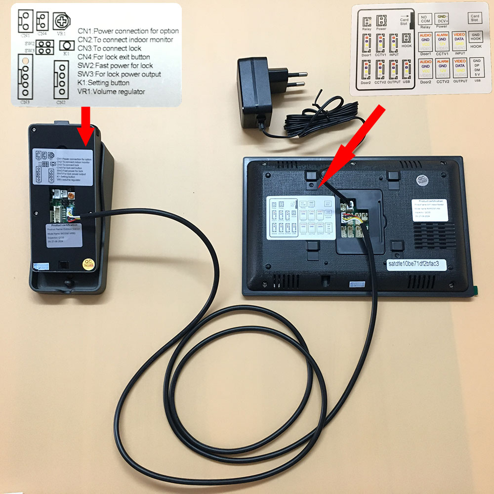 Tuya-アクセス制御システム用インターホンキット,1080 - Smart Home Automation Diy のレビューと価格