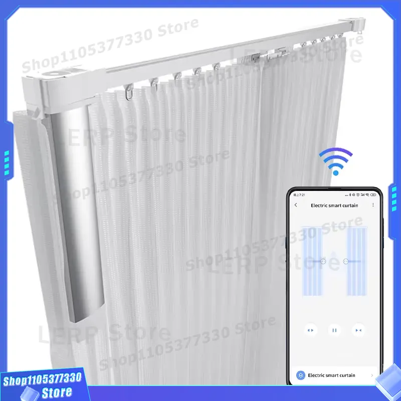 スマート電動カーテンレールシステム、ホームオートメーション向 - Home Automation System Design のレビューと価格